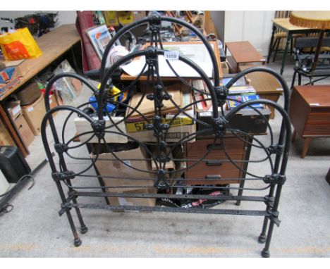  Sale Item:    CAST IRON BED ENDS   Vat Status:   No Vat   Buyers Premium:  This lot is subject to a Buyers Premium of 15% + 