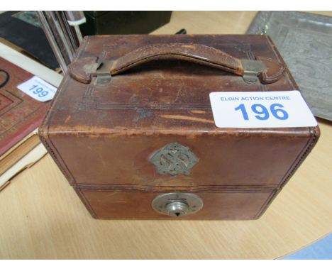  Sale Item:    LEATHER CASE (AF)   Vat Status:   No Vat   Buyers Premium:  This lot is subject to a Buyers Premium of 15% + V