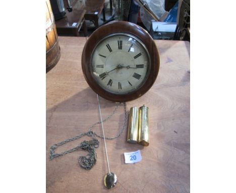  Sale Item:    WALL CLOCK (AF)   Vat Status:   No Vat   Buyers Premium:  This lot is subject to a Buyers Premium of 15% + Vat