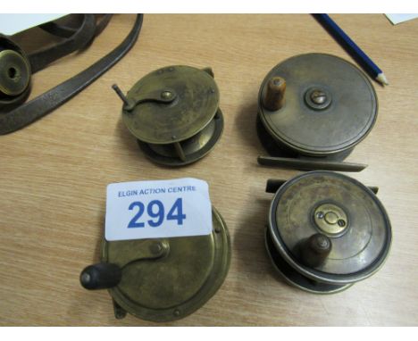  Sale Item:    4 FISHING REELS   Vat Status:   No Vat   Buyers Premium:  This lot is subject to a Buyers Premium of 15% + Vat