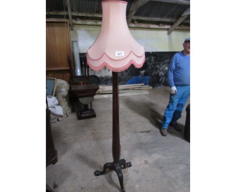  Sale Item:    INLAID STANDARD LAMP   Vat Status:   No Vat   Buyers Premium:  This lot is subject to a Buyers Premium of 15% 