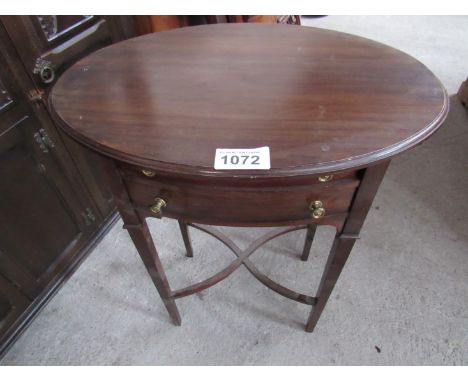  Sale Item:    2 DRAWER SIDE TABLE   Vat Status:   No Vat   Buyers Premium:  This lot is subject to a Buyers Premium of 15% +