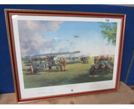  Sale Item:    SIGNED LTD EDITION PRINT 675/850 APRIL MORNING FRANCE 1918  Vat Status:   No Vat   Buyers Premium:  This lot i