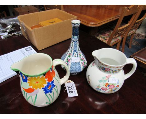  Sale Item:    LOSOL WARE JUGS & VASE   Vat Status:   No Vat   Buyers Premium:  This lot is subject to a Buyers Premium of 15