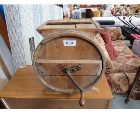  Sale Item:    BUTTER CHURN   Vat Status:   No Vat   Buyers Premium:  This lot is subject to a Buyers Premium of 15% + Vat @ 