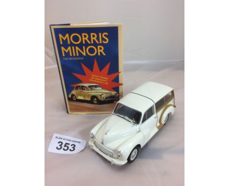 Sale Item:    MORRIS MINOR CAR & BOOK   Vat Status:   No Vat   Buyers Premium:  This lot is subject to a Buyers Premium of 1