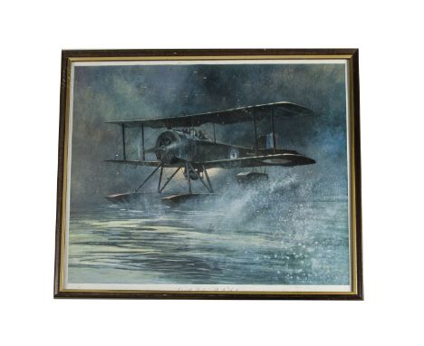 Aviation, a pair of WW1 aircraft prints, "Victor in the Air"  ( Bristol fighter scattering an enemy scout patrol) and "The do