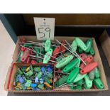 Lot of Assorted T-Handle Torx Drivers