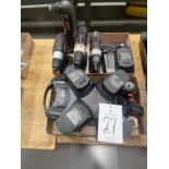 Lot of (5) Assorted Cordless Drills