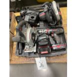 Lot of Assorted Craftsman Power Tools