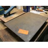 Iron Surface Plate & Corner Rounder 16" X 22"