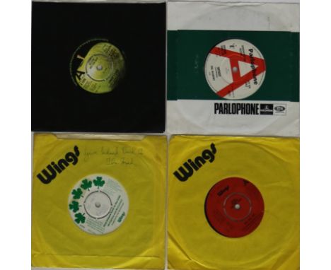 PAUL MCCARTNEY & WINGS - 7" DEMOS - Lovely selection of 4 x demonstration 7". Titles are Junior's Farm (R 5999 - Ex a couple 