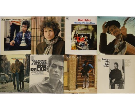 BOB DYLAN - High quality lot of 18 x LP with 1st UK pressings included. Titles include Highway 61 Revisited (UK 1st mono '33'