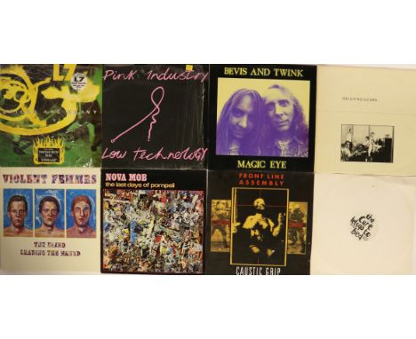 INDIE/NEW WAVE - Brilliant instant collection of 76 x (mainly) LPs. Artists/titles include L7 - Bricks Are Heavy (original pr
