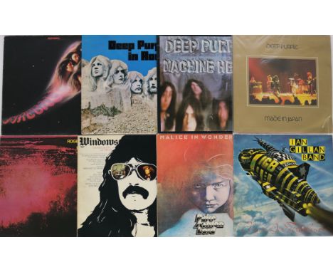 DEEP PURPLE & RELATED - Classic collection of 13 x LPs in well presented condition. Titles include Fireball (SHVL 793 'Gramop