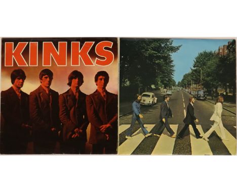 THE BEATLES/KINKS - 2 x fine offering 1st pressing LPs! Titles are The Kinks - S/T (original UK mono NPL 18096 - Ex a couple 