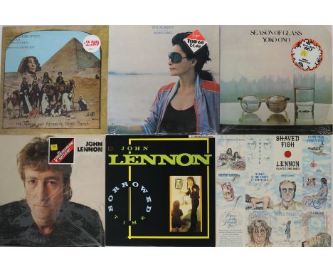 JOHN/YOKO - Another terrific condition selection of 10 x LPs/12". Titles are Feeling The Space (SW-3412 sealed), It's Alright