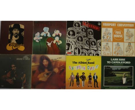 FOLK - Fantastic collection of 24 x LPs including rare underground acid folk. Artists/tiles include Marc Ellington - Rains/Re