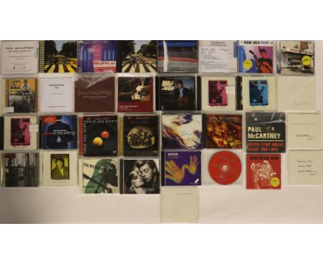 MCCARTNEY/WINGS - (PROMO) CDs - An exceptional collection of 33 x CD releases which are mainly promo and limited edition issu