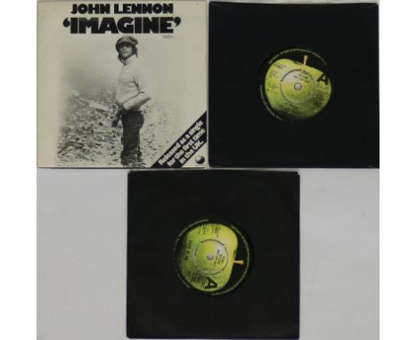 JOHN LENNON - 7" DEMOS - Super trio of UK 7" demonstration releases. Titles are Imagine (R 6009 - Ex with a few surface marks