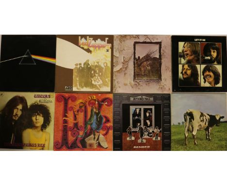 CLASSIC ROCK/POP - A collection of 59 x great title LPs! Artists/titles include Led Zeppelin (x2) - II (plum Atlantic 588198 