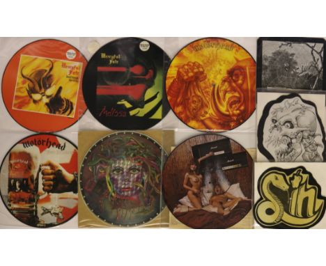 METAL - PICTURE DISCS - Another mind blowing collection of LP/12"/shaped picture discs with 68 here. Artists/titles include J