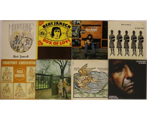 FOLK/FOLK ROCK - Marvelous collection of 36 x LPs. Artists/titles include Bert Jansch (x2) - Moonshine (original UK K 44225 a