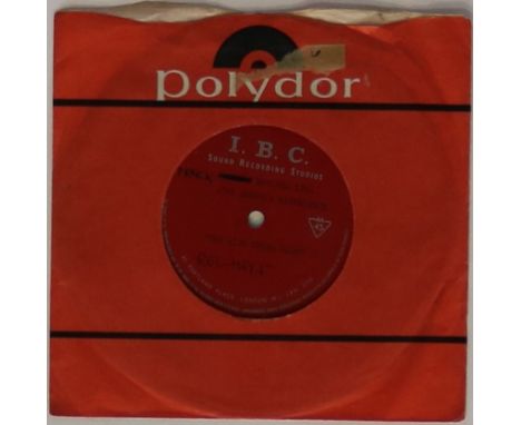 JIMI HENDRIX EXPERIENCE - THE WIND CRIES MARY ACETATE - Extremely scarce UK I.B.C Sound Record Studios 7" acetate recording o