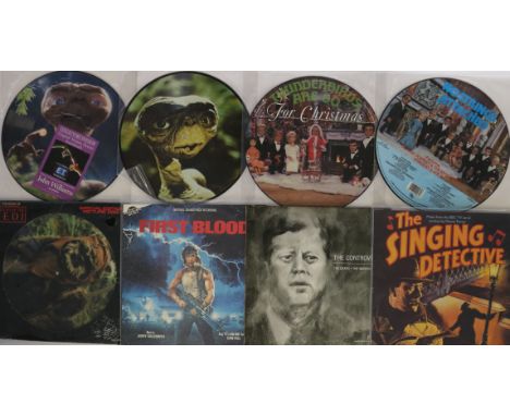 SOUNDTRACKS - Another smashing collection of soundtracks with around 85 x LPs here. Titles include ET (Soundtrack and Sounds 