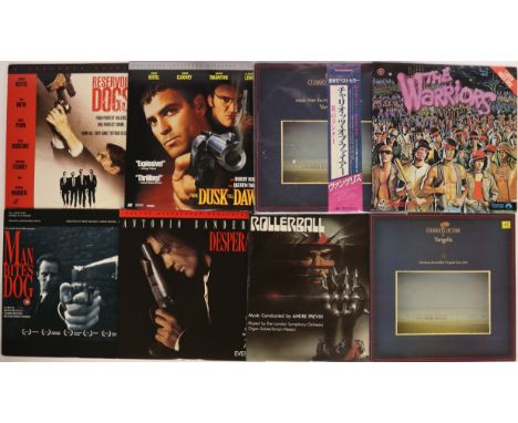 SOUNDTRACKS - Interesting collection of 32 x LPs including some laserdisc recordings. Titles include Vangelis - Chariots Of F
