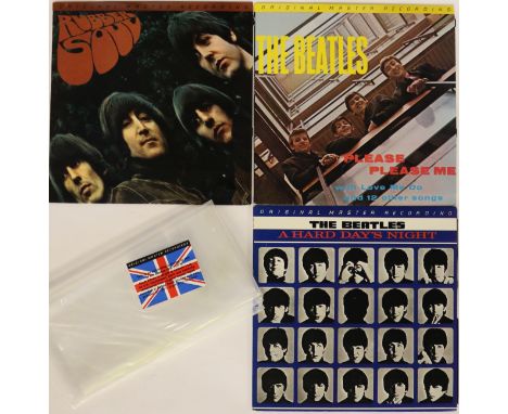 MFSL LPS - 3 x rare original Mobile Fidelity Sound Lab 'Original Master Recording' LPs. Titles are Please Please Me (MFSL 1-1