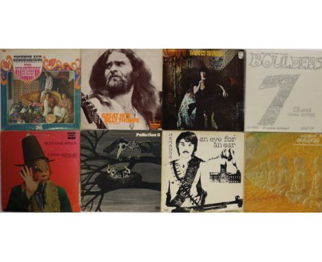 CLASSIC/PROG/PSYCH ROCK - Rockin' collection of 90 x LPs. Artists/titles include Captain Beefheart - Trout Mask Replica (UK S