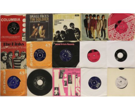 60s MOD/BEAT 45s - Ace collection of over 100 x 45s. Artists and a sample of their titles are Small Faces - The Soldier, Here