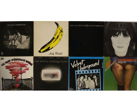 THE VELVET UNDERGROUND AND RELATED - Terrific collection of 24 x must have LPs. Titles include The Velvet Underground And Nic
