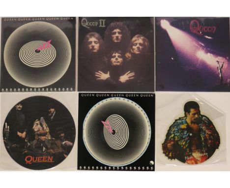 THE QUEEN ARCHIVE - Tremendous 'instant collection' of 21 x LPs, 14 x 12" and 7 x picture/shaped disc releases presented in f