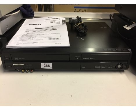 HIFI AUDIO - a Panasonic DMR-EZ49V Combi DVD VHS Video Recorder with Freeview. Enables transfer from VHS to DVD.