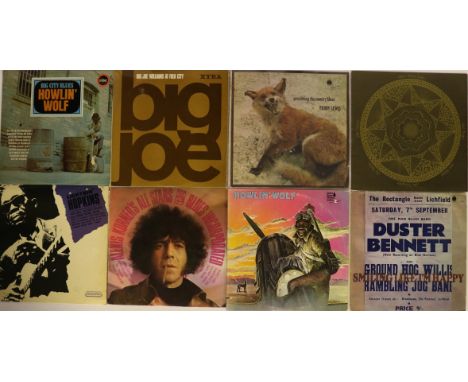 BLUES - A sublime collection of 45 x LPs taking us from the fabulous Southern Country Blues of 'Sam' Lightnin' Hopkins to the