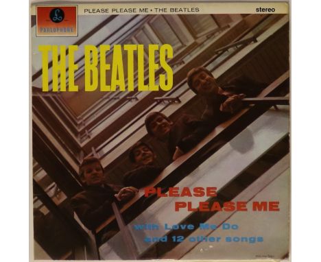 PLEASE PLEASE ME - UK STEREO 6TH - A well presented UK 6th stereo pressing (PCS 3042). With 'The Gramophone Co.', 'Sold In UK