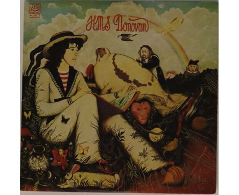 DONOVAN - HMS DONOVAN - Great to see complete 1st UK pressing of the excellent 1971 double LP (Dawn orange labels DNLD 4001).