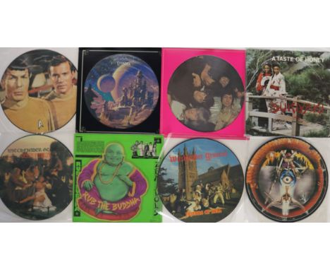 PICTURE DISCS - A fabulous collection of over 110 x LP/12" with shaped discs too. Artists/titles will include Star Trek - 'Th