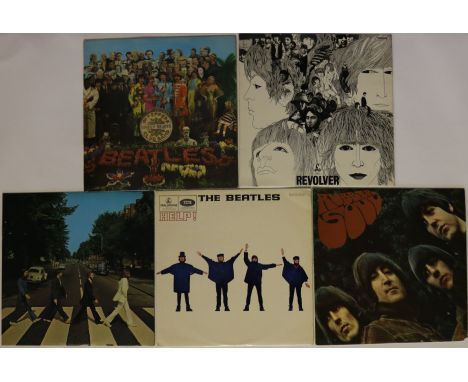 STUDIO LPS - Fantastic and well presented selection of 5 early pressing UK LPs. Titles are Sgt. Pepper's Lonely Hearts Club B