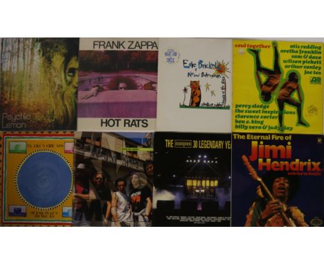 ROCK/POP/MIXED GENRE - Diverse collection of around 120 x LPs with some 12" and a small selection of 7" releases. Artists/tit