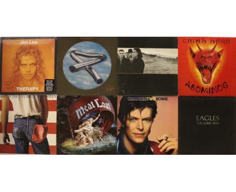 CLASSIC ROCK/POP - Great collection of around 85 x LPs. Artists/titles include Jim Lea - Therapy ('first time on vinyl' stick