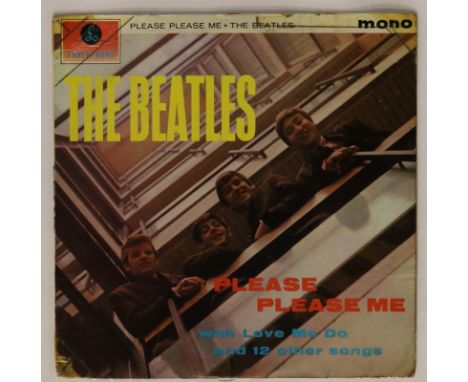 PLEASE PLEASE ME - UK MONO 1st - The must for any collector, a 1st UK mono copy of the debut Beatles LP (PMC 1202). Issued on