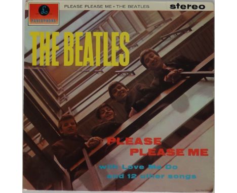 PLEASE PLEASE ME - STEREO 2ND- The ultimate Beatles LP now with this 2nd UK stereo pressing of the album that took the world 