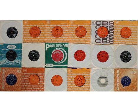 60s 45s - An excellent collection of around 150 x 7" releases. Artists/titles include Bob Dylan inc. Positively 4th Street an