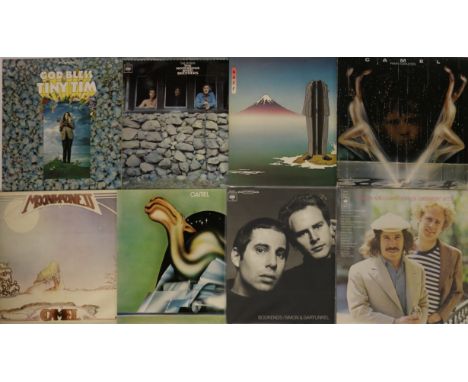 60s/70s ROCK/POP - Well presented collection of 47 x LPs. Artists/titles include Tiny Tim - God Bless Tiny Tim, Z Z Top's Fir