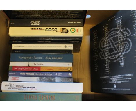 CD BOX SETS - Impressive collection of 16 x high quality CD box sets. TItles are Led Zeppelin - '4 Compact Disc Set' and Rema