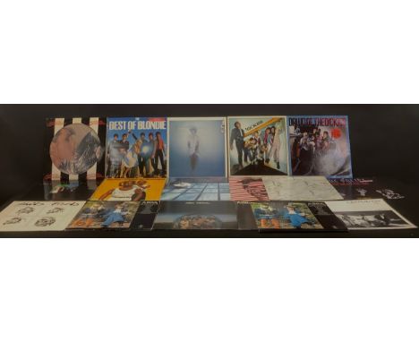 Vinyl Records – LP’s - Blondie – Parallel Lines – Chrysalis – CHP 5001, limited edition picture disc, black rim; another, The