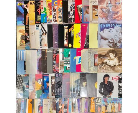 Vinyl Records - 1980s and later LPs, including Michael Jackson, Madonna, Pet Shop Boys, Bon Jovi, Kids From Fame, Paul Simon,